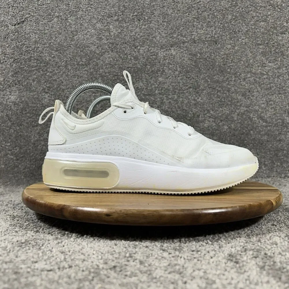 Nike Air Max Dia AQ4312-105 Women's Size 9 White Trainer Athletic Shoes Used